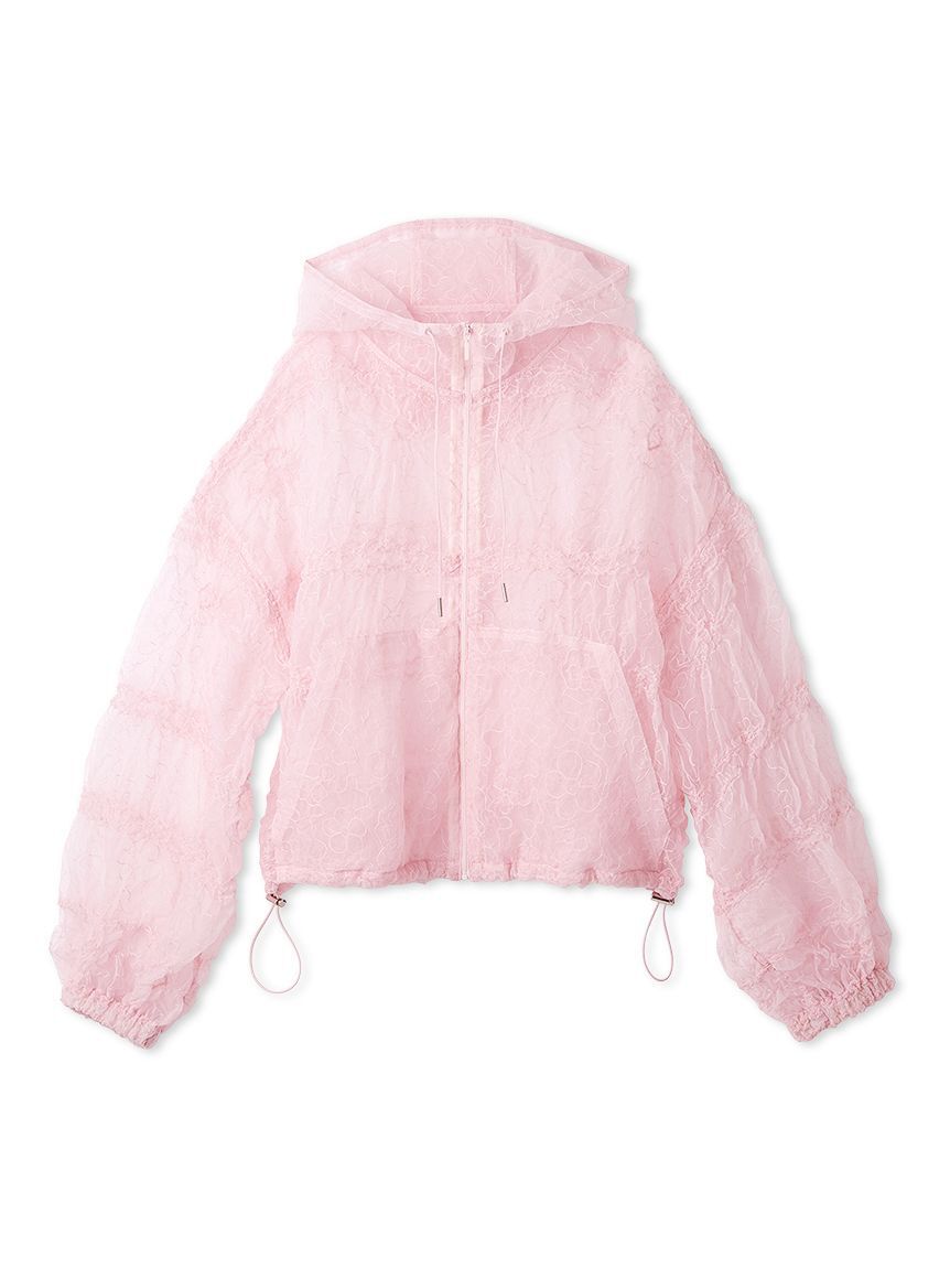 emmi atelier「フラワーエンブロイダリーブルゾン【セットアップ対応】」|ブルゾン・スタジャン|