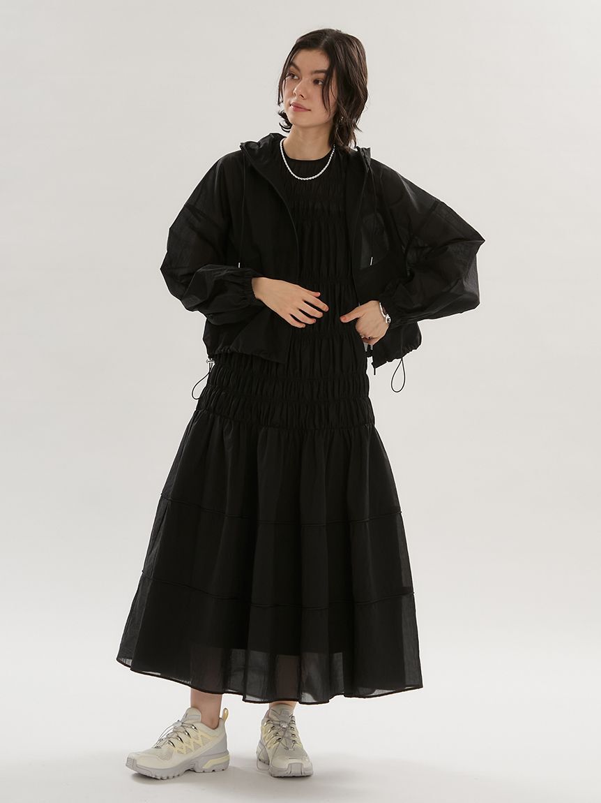 emmi atelier「シアーナイロンブルゾン【セットアップ対応】」|ブルゾン・スタジャン|