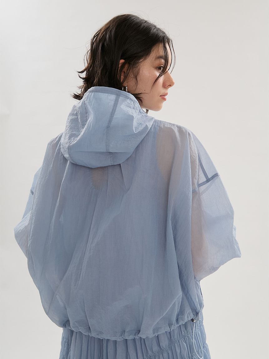 emmi atelier「シアーナイロンブルゾン【セットアップ対応】」|ブルゾン・スタジャン|