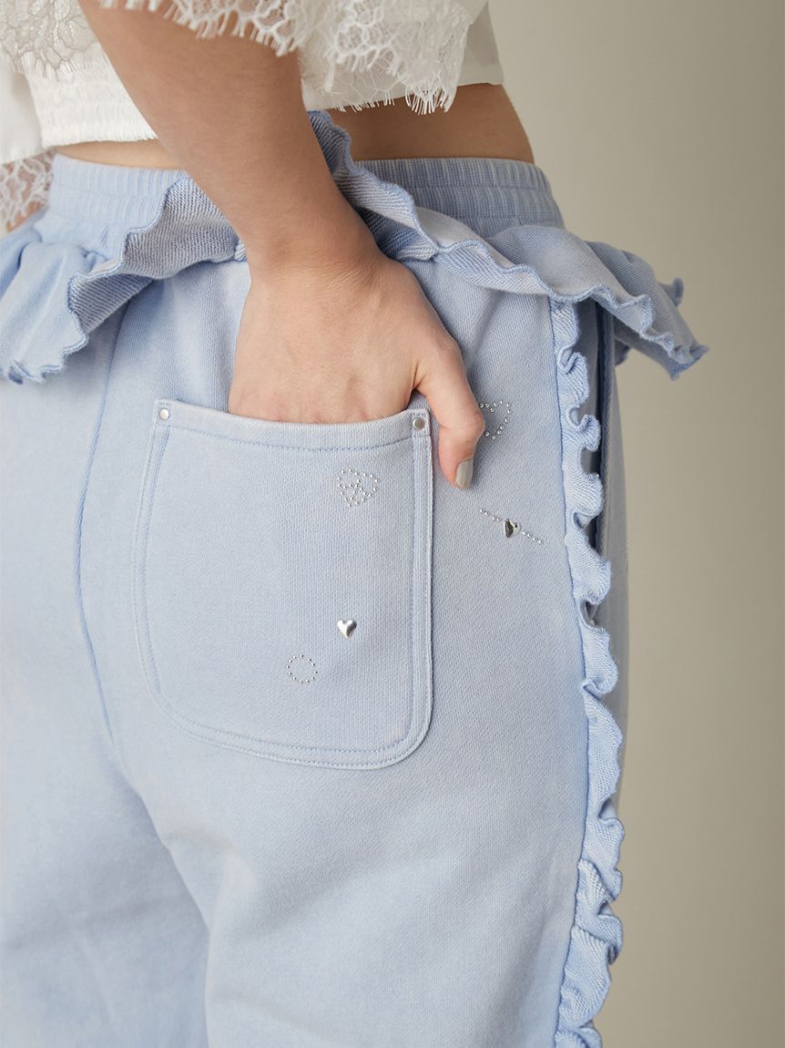 FURFUR「フリルスウェットパンツ」|チノ|