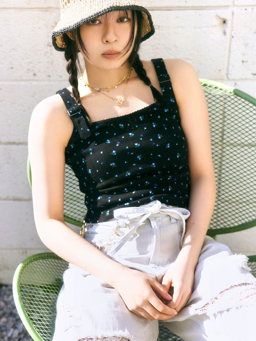 FURFUR「ハートモチーフ3連ネックレス」|ネックレス|