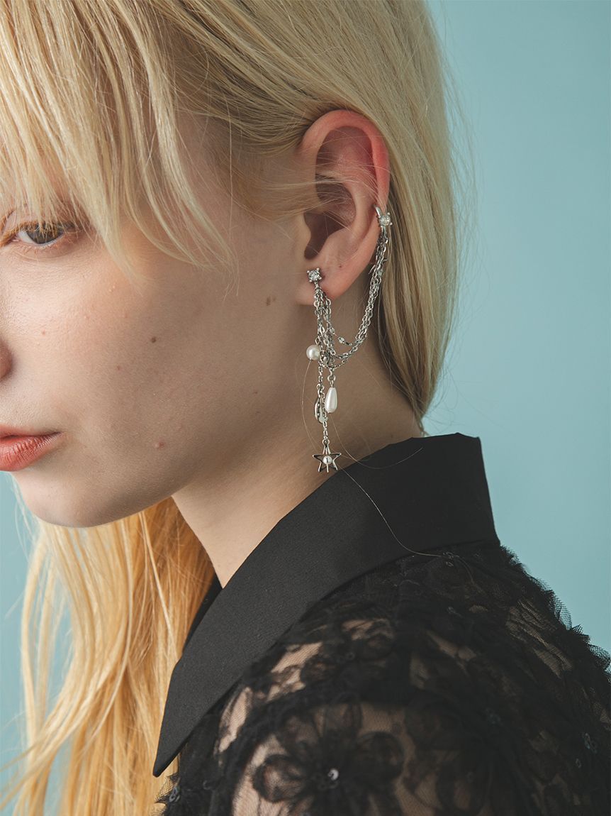FURFUR「スターモチーフイヤリング」|イヤリング|