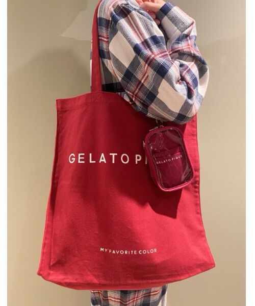 gelato pique「ホビートートバッグ」|トートバッグ|RED