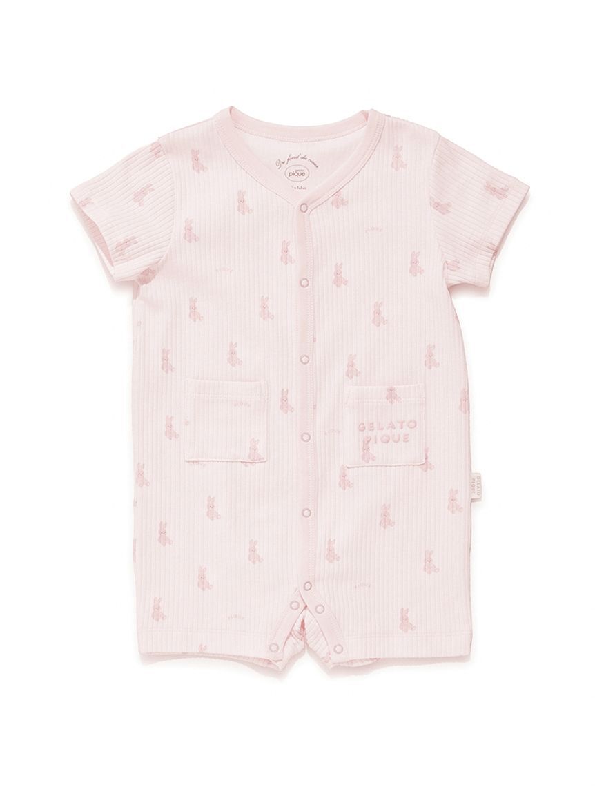 GELATO PIQUE KIDS & BABY「【BABY】ぬいぐるみ柄ロンパース」|ロンパース|