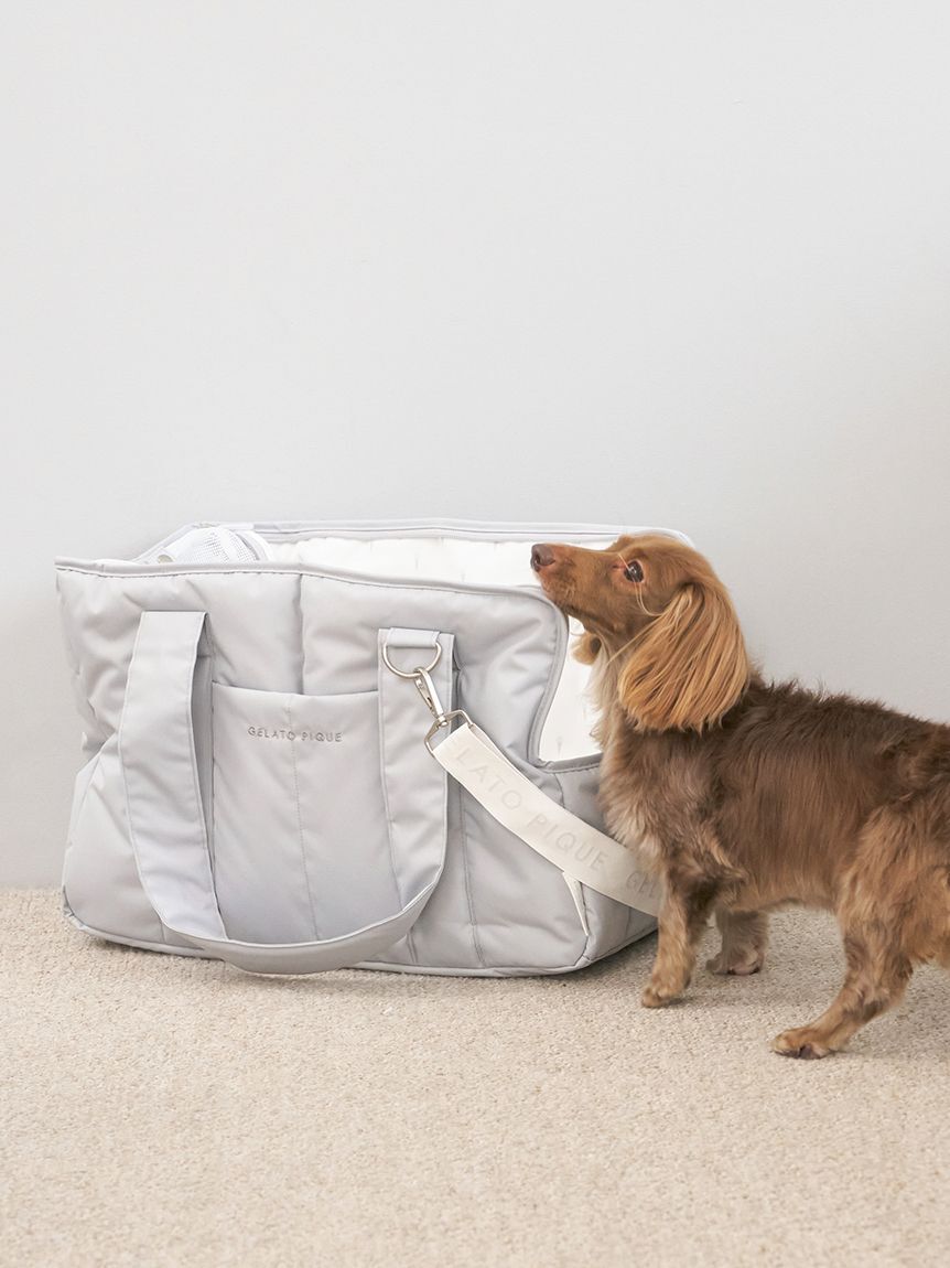  GELATO PIQUE CAT&DOG「【CAT&DOG】キルティングキャリーバック」|その他|