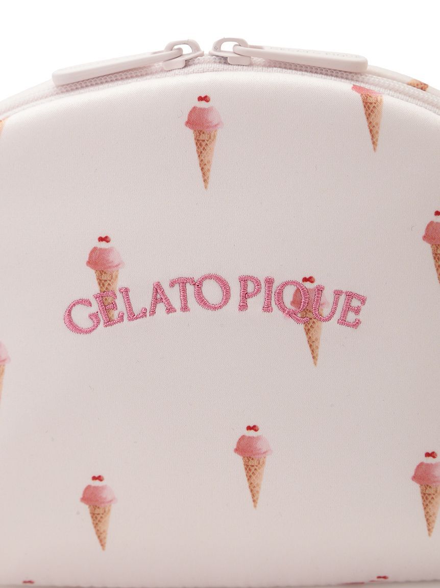 gelato pique「ソルベ総柄ポーチ」|ポーチ|