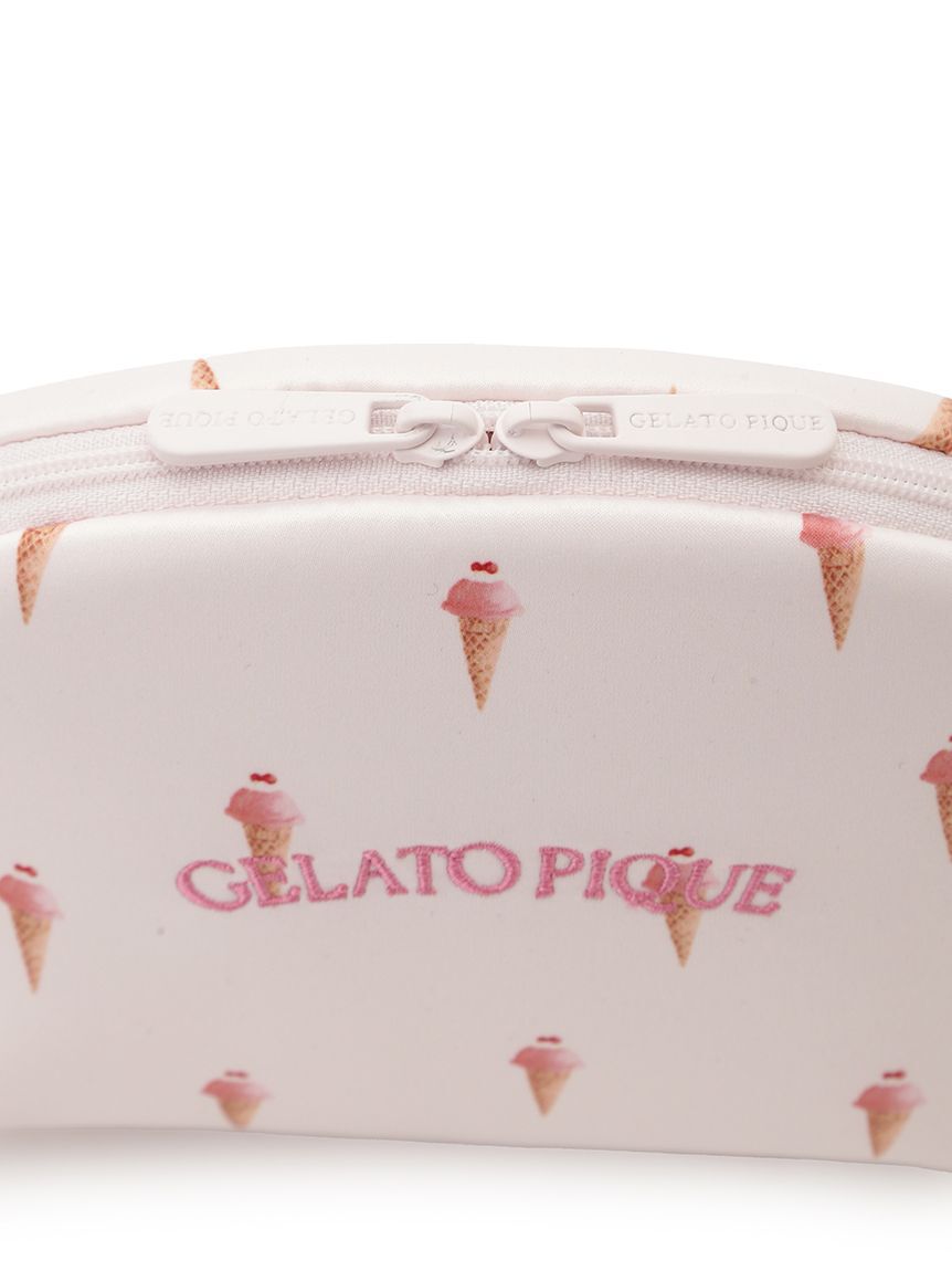 gelato pique「ソルベ総柄ポーチ」|ポーチ|