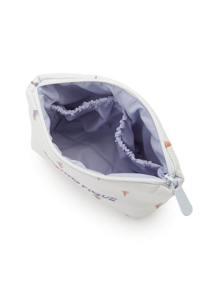 gelato pique「ソルベ総柄ティッシュポーチ」|ポーチ|