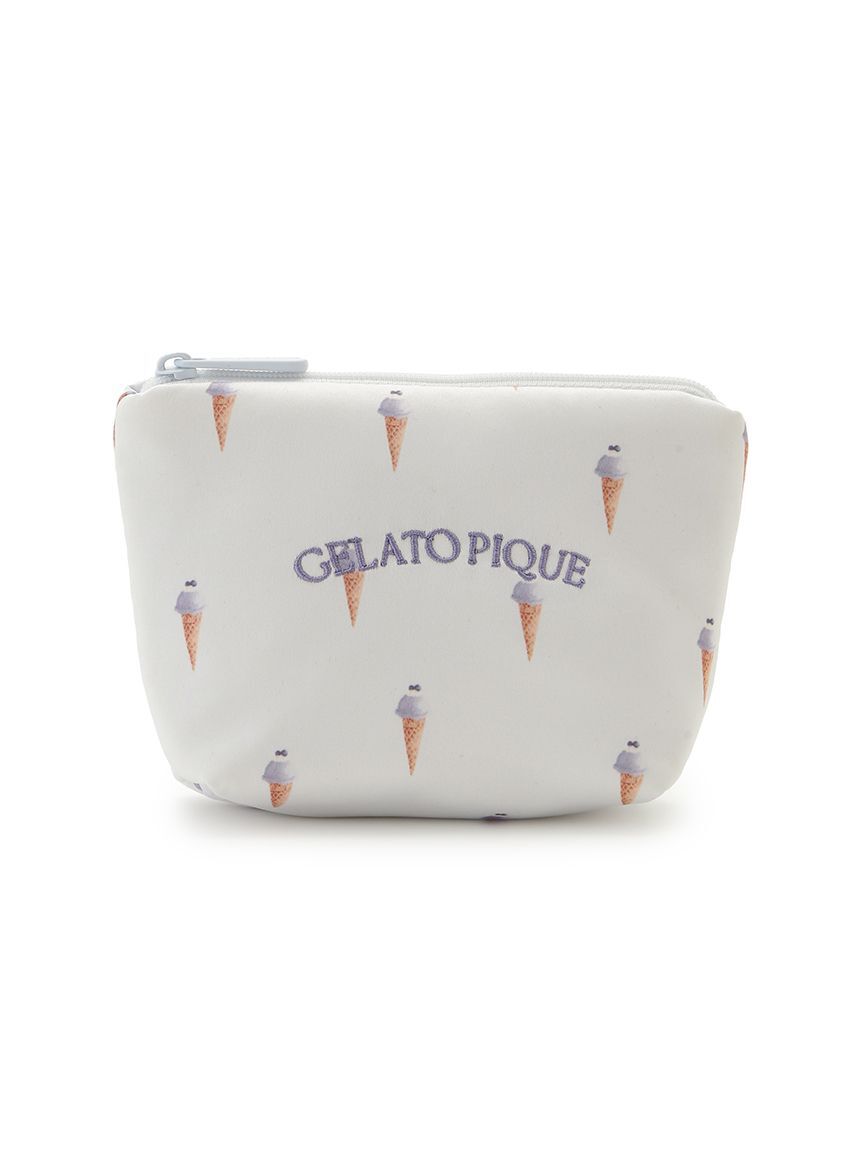 gelato pique「ソルベ総柄ティッシュポーチ」|ポーチ|BLU