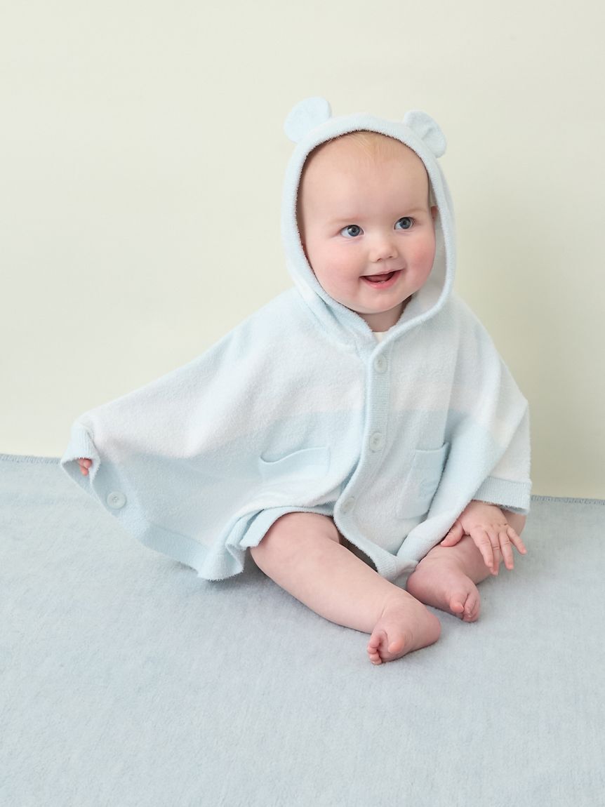 GELATO PIQUE KIDS & BABY「【BABY】グラデーションボーダーポンチョ」|その他ベビーウェア|