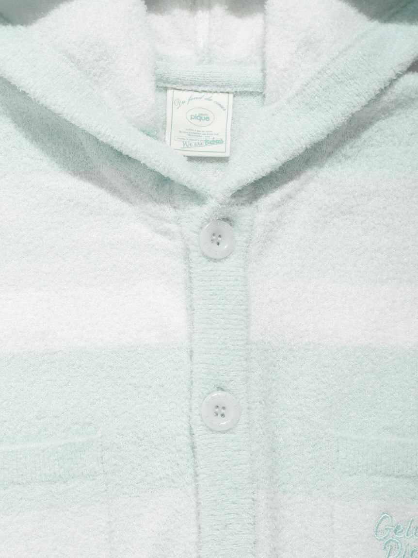 GELATO PIQUE KIDS & BABY「【BABY】グラデーションボーダーポンチョ」|その他ベビーウェア|