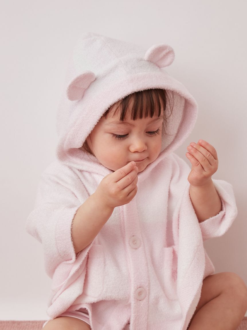 GELATO PIQUE KIDS & BABY「【BABY】グラデーションボーダーポンチョ」|その他ベビーウェア|PNK