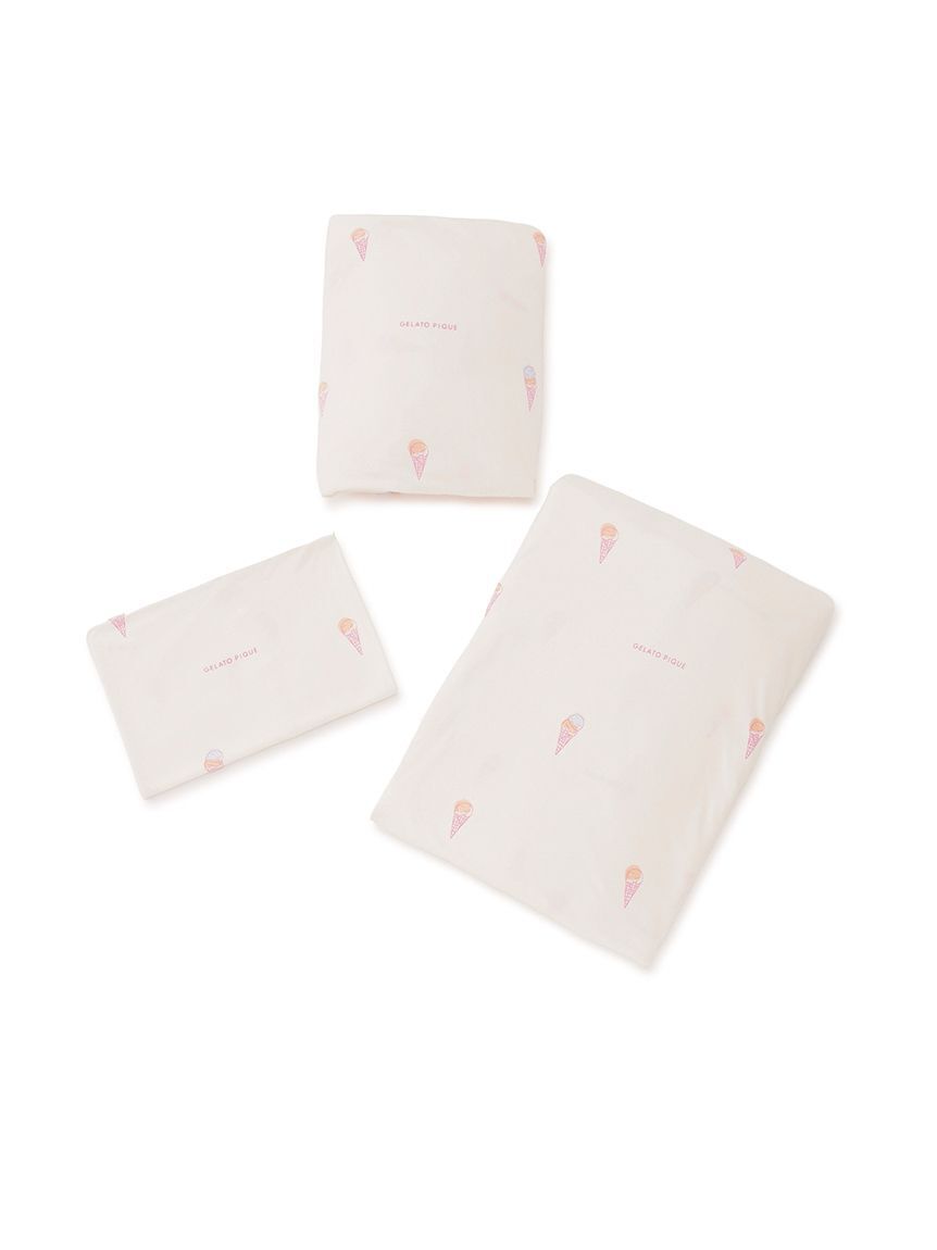 gelato pique Sleep「【IFMC.】【Sleep】総柄プリント寝具３点セット（ダブル）」|その他|B