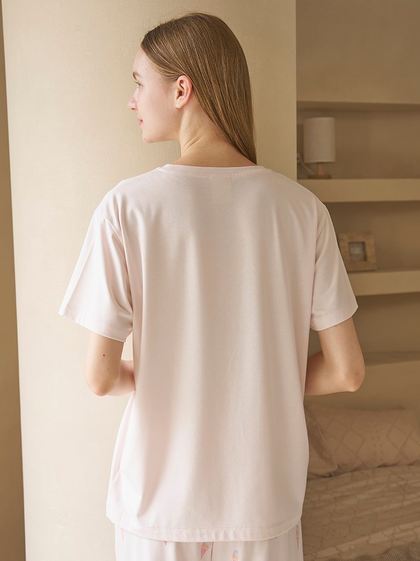 gelato pique「【IFMC.】ワンポイントTシャツ」|ルームウェア|