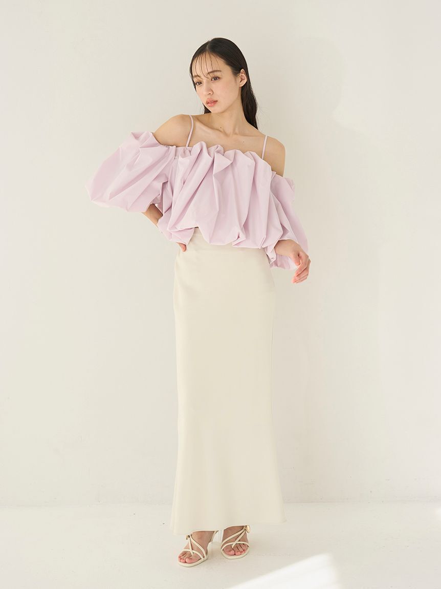 SNIDEL「シンプルマーメイドスカート」|スカート|