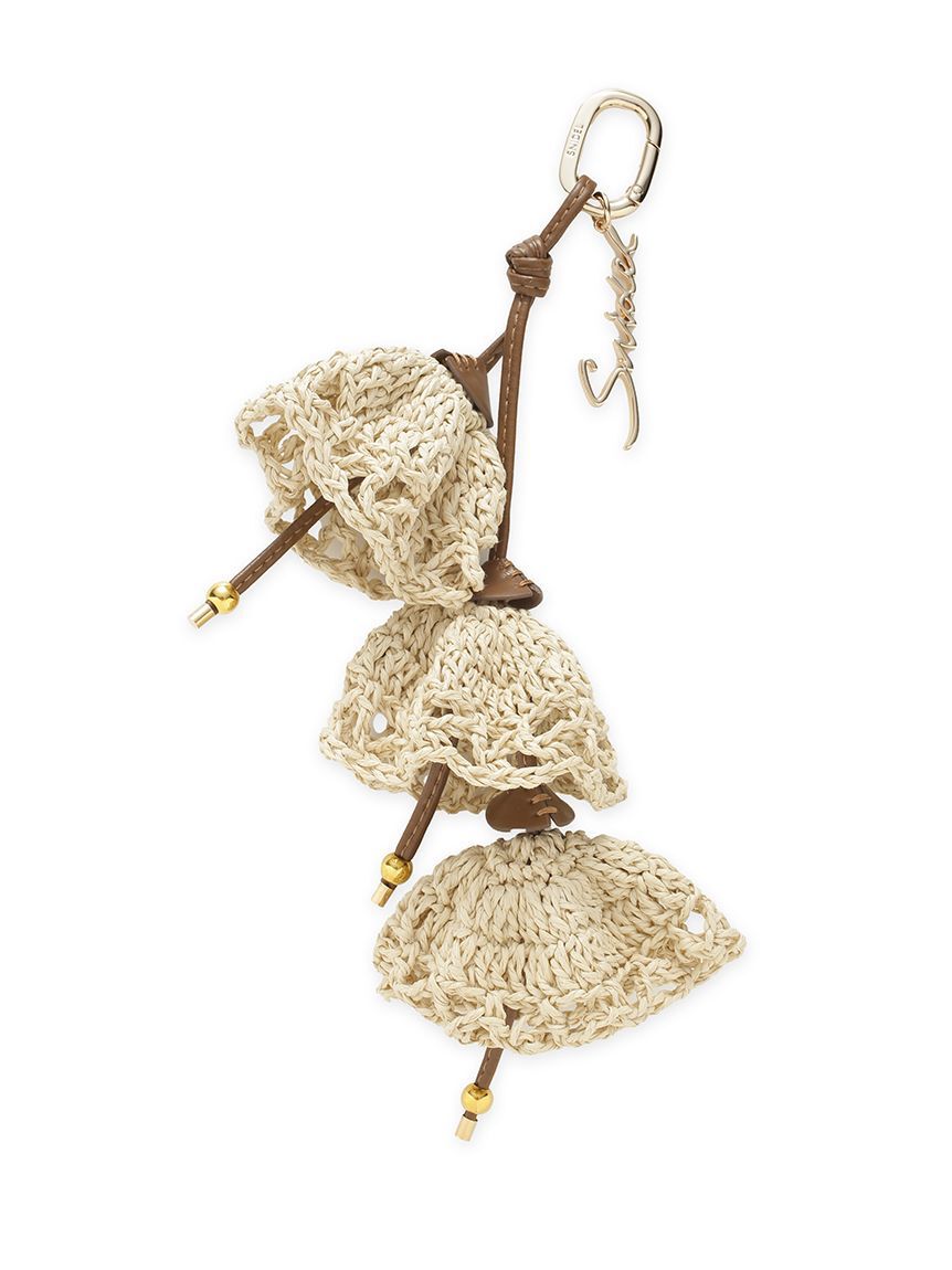 SNIDEL「クロシェチャーム」|キーケース|