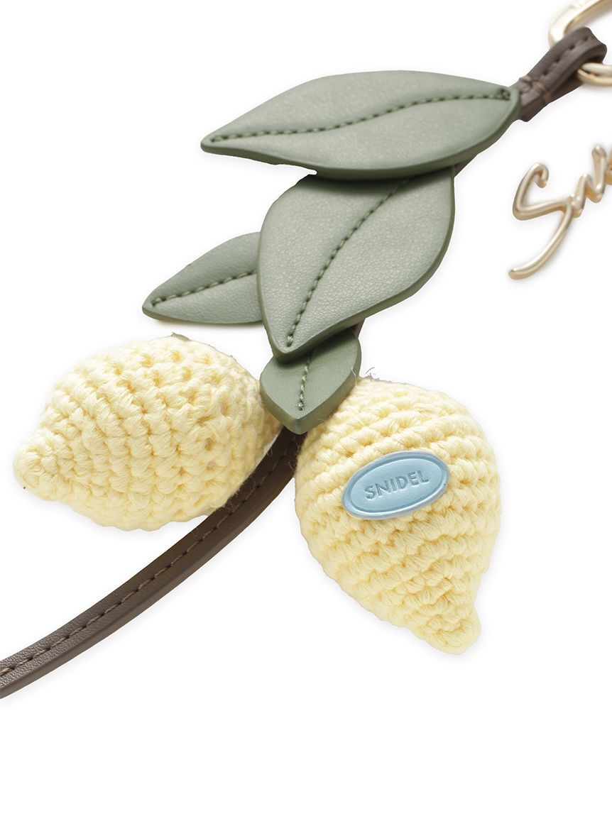 SNIDEL「クロシェチャーム」|キーケース|