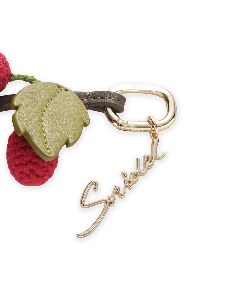 SNIDEL「クロシェチャーム」|キーケース|