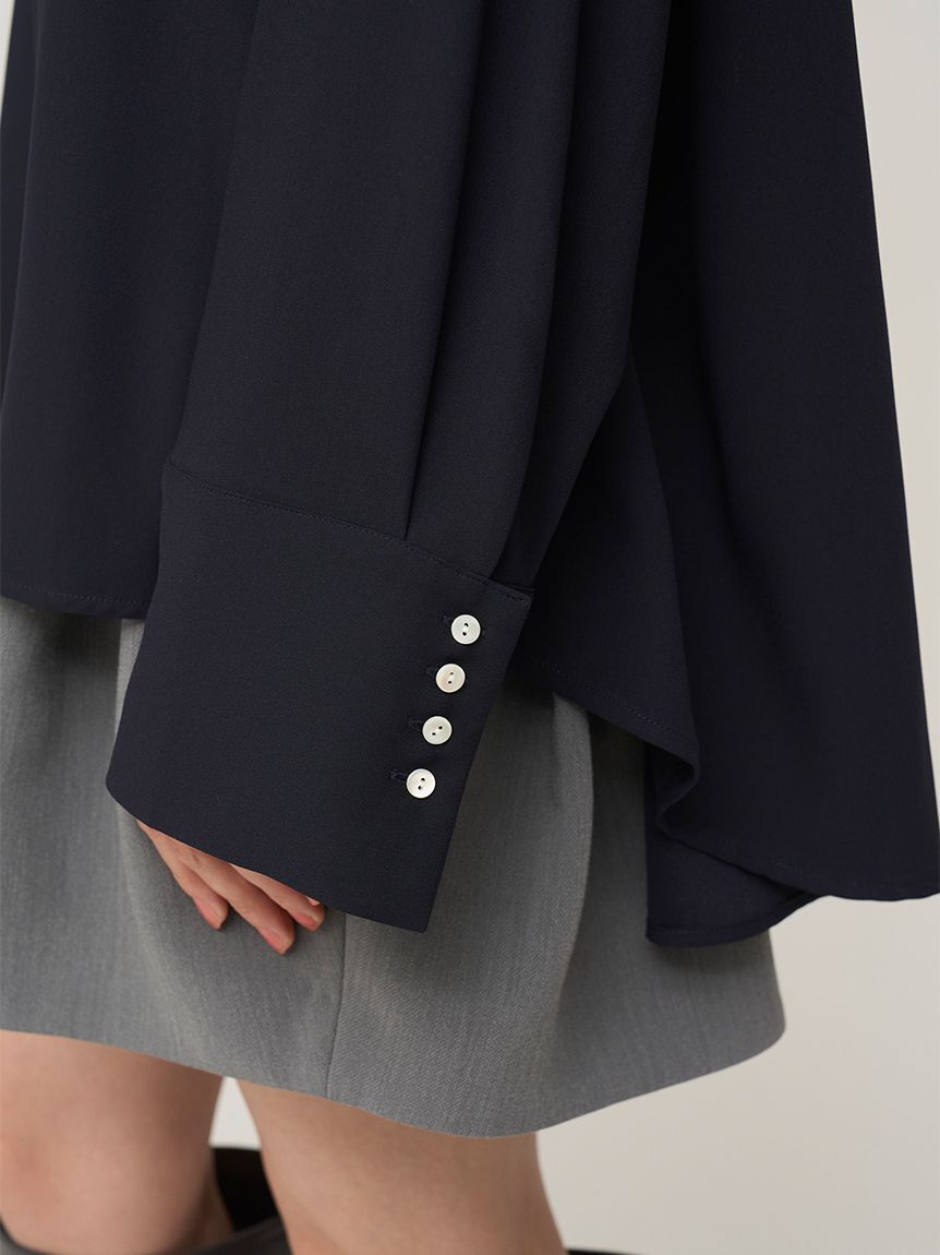 SNIDEL「バックサテンシャツ」|シャツ・ブラウス|