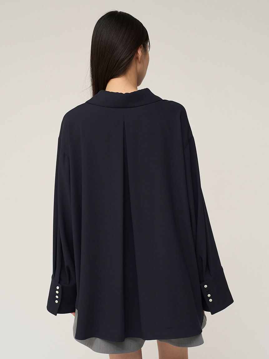 SNIDEL「バックサテンシャツ」|シャツ・ブラウス|