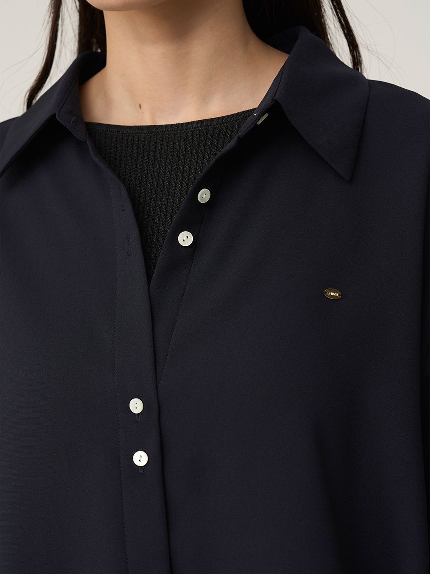 SNIDEL「バックサテンシャツ」|シャツ・ブラウス|