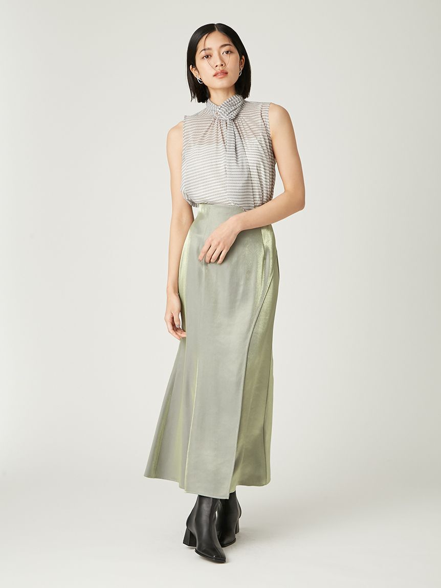 FRAY I.D「【限定カラー】シアーノースリボウタイブラウス」|シャツ・ブラウス|