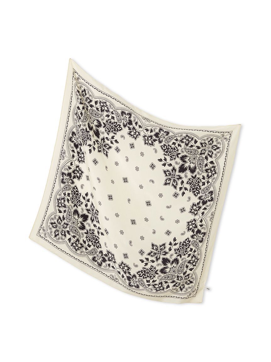 FRAY I.D「サテンシルクバリエーションスカーフ」|バンダナ・スカーフ|BEG