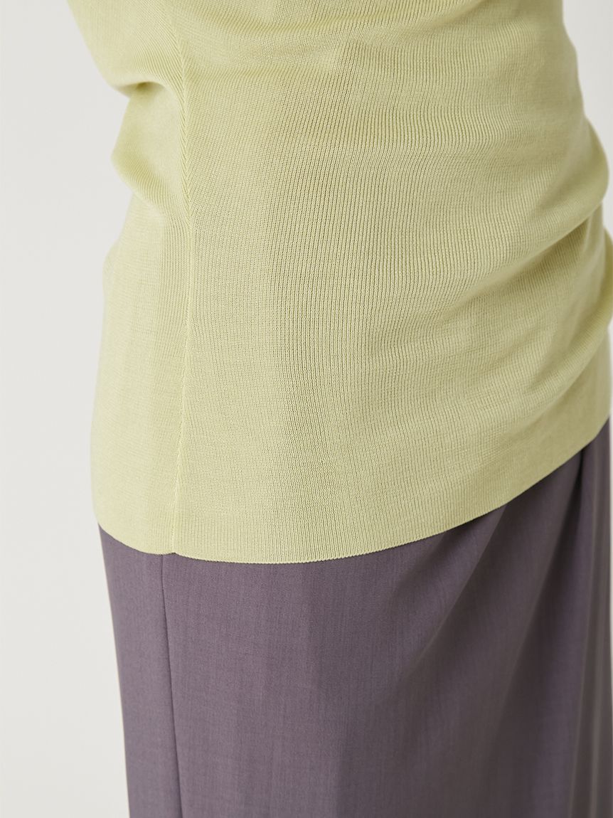 FRAY I.D「アシンメトリーオフショルニットトップス」|ニット・セーター|