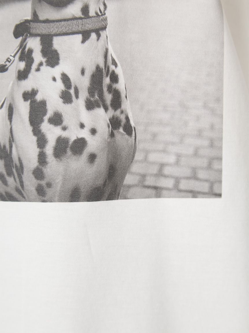 FRAY I.D「オーバーサイズフォトプリントTシャツ」|Tシャツ・カットソー|