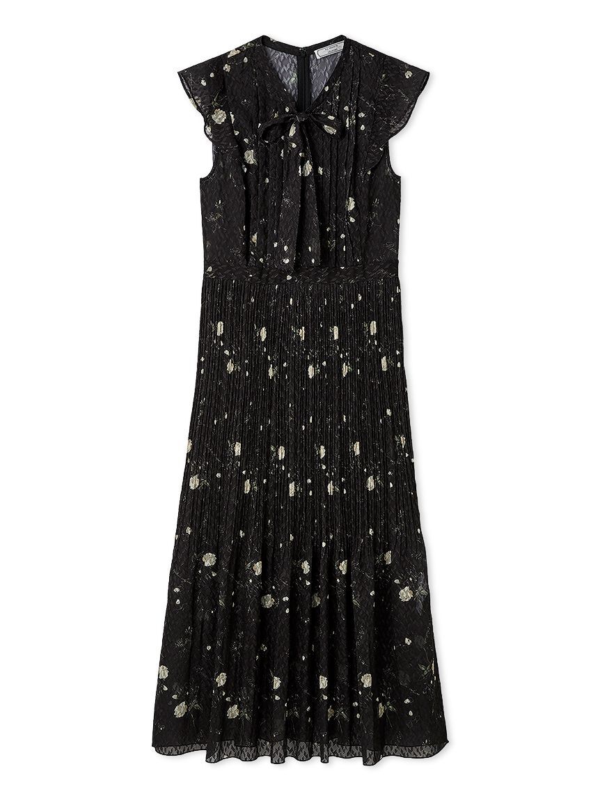 CELFORD「【CELFORD&times;P.J. REDOUTEコラボ】 Rosaボウタイワンピース」|ワンピース|