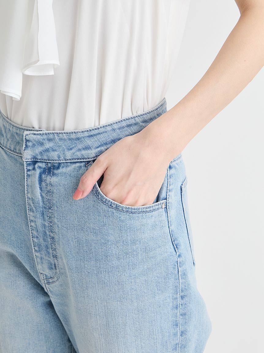 CELFORD「ハイウエストフレアデニムパンツ」|デニム|