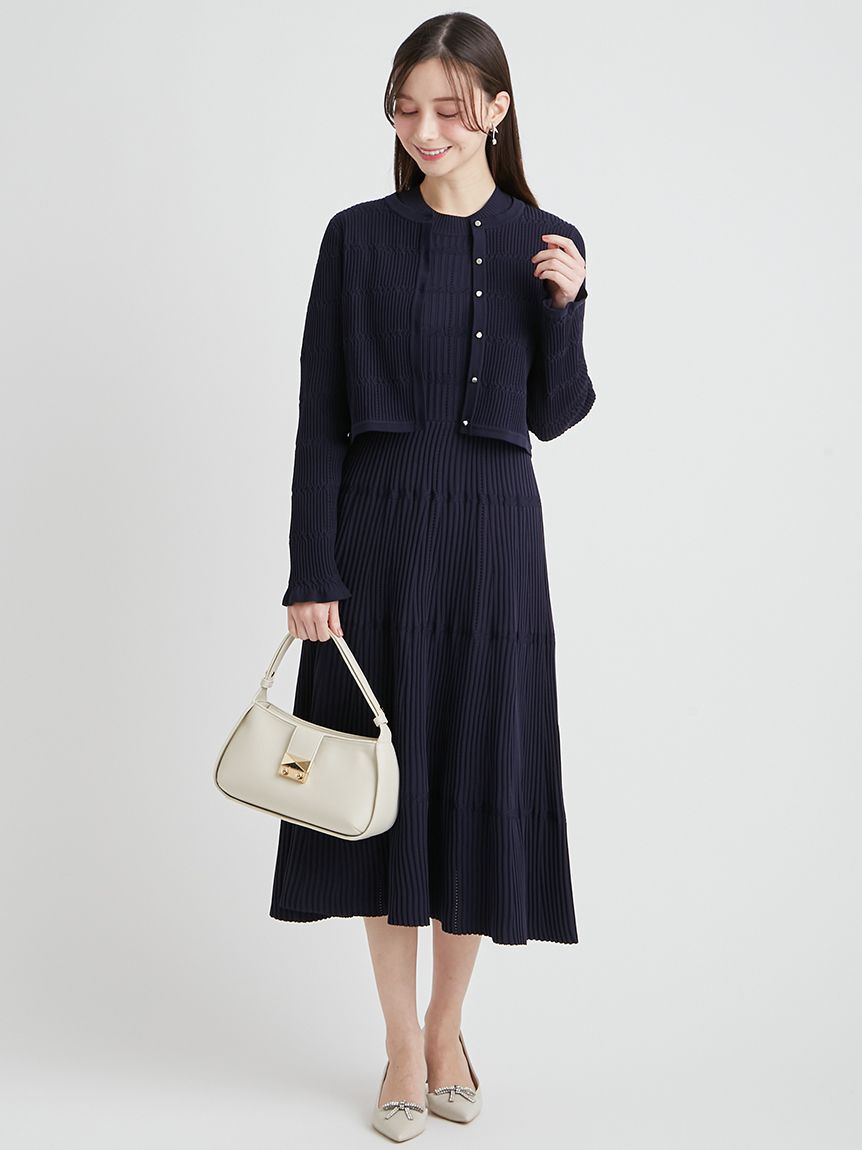 CELFORD「【洗える】ディフォメーションワンピース」|ワンピース|