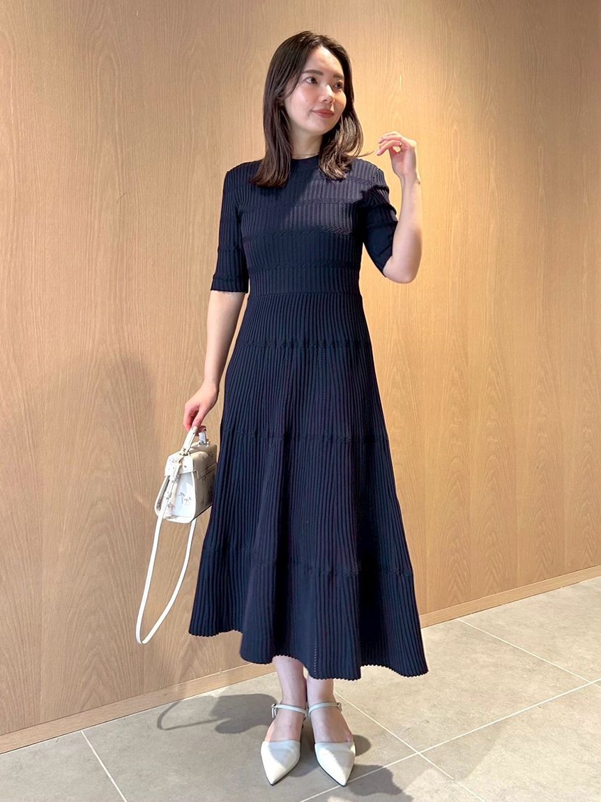 CELFORD「【洗える】ディフォメーションワンピース」|ワンピース|