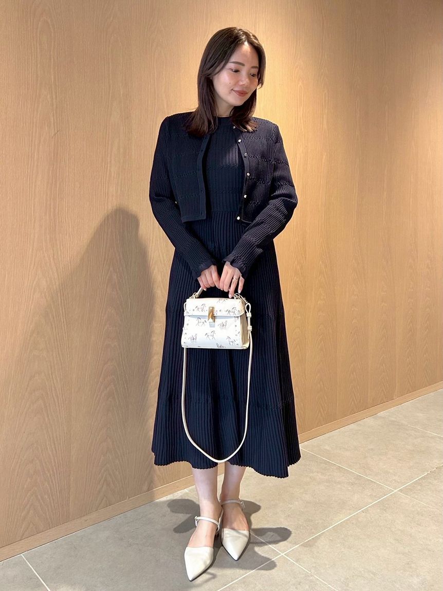 CELFORD「【洗える】ディフォメーションワンピース」|ワンピース|