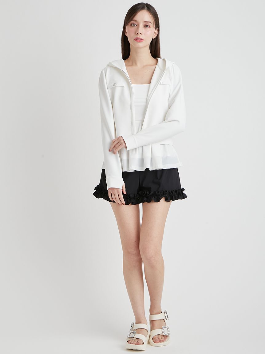 CELFORD「【水陸両用可】ラッシュガードポケットフーディー」|パーカー|