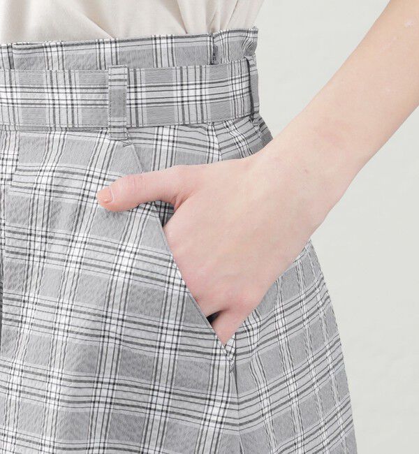 MACKINTOSH PHILOSOPHY「タータンチェックサッカースカート」|スカート|