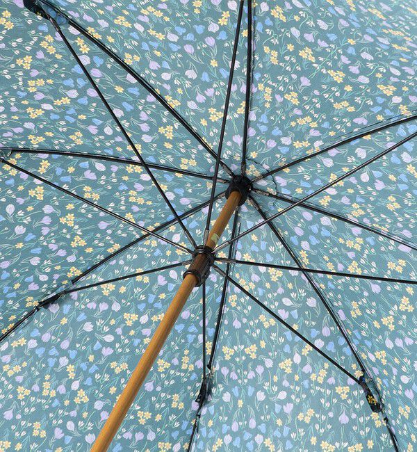 MACKINTOSH PHILOSOPHY「SnowblueGarden　バンブー長傘」|傘|