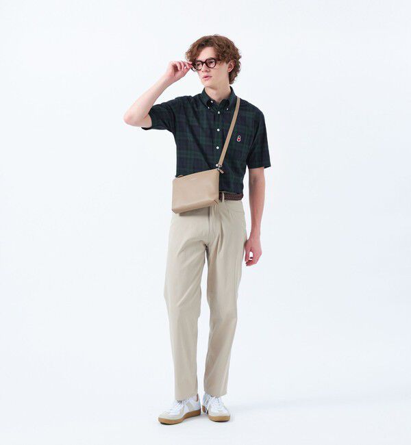 MACKINTOSH PHILOSOPHY「バッキンガムベア 半袖ボタンダウンシャツ 柄バリエーション」|シャツ・ブラウス|