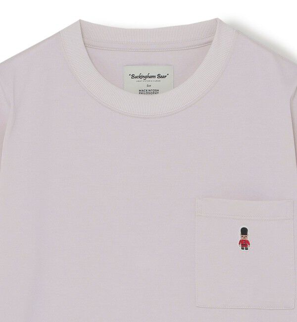 MACKINTOSH PHILOSOPHY「バッキンガムベア スピンドルハーフスリーブT」|Tシャツ・カットソー|