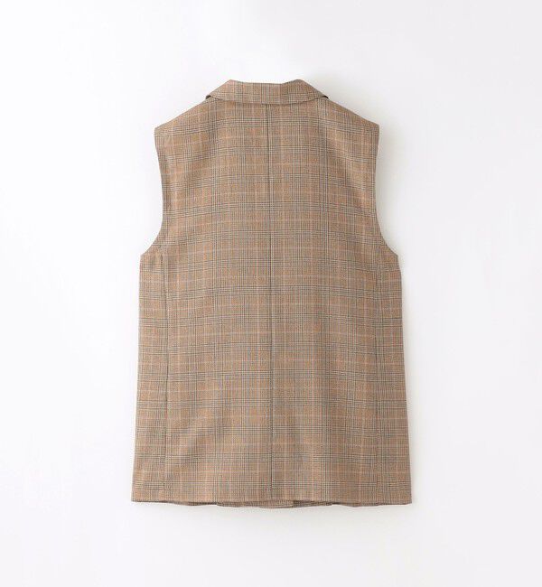 MACKINTOSH PHILOSOPHY「バスケットチェックテーラードジレ」|ブルゾン・スタジャン|