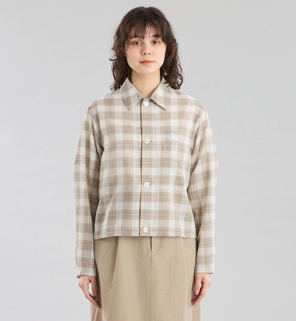 MACKINTOSH PHILOSOPHY「GREY LABEL シアーチェックHARLTON」|ブルゾン・スタジャン|