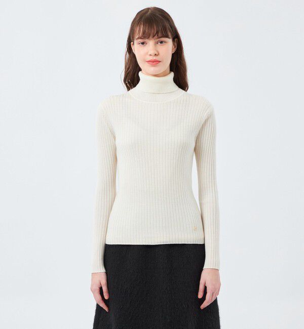 MACKINTOSH PHILOSOPHY「ウォッシャブルファインウールタートルニット」|ニット・セーター|