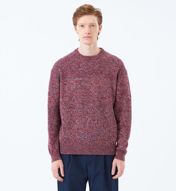 MACKINTOSH PHILOSOPHY「5Gムリネ天竺 クルーネックプルオーバー」|ニット・セーター|