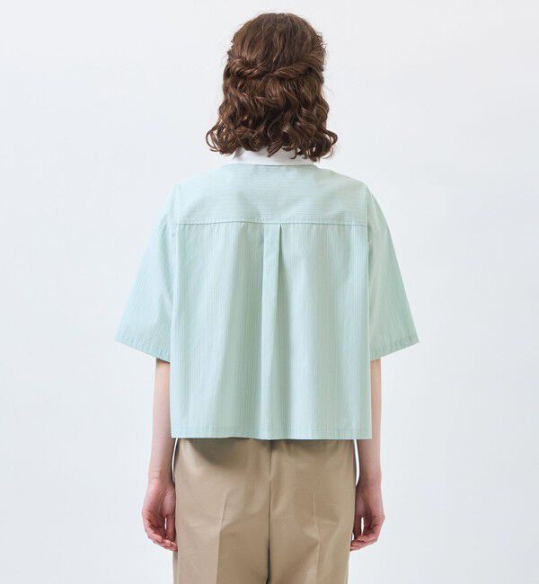 MACKINTOSH PHILOSOPHY「バッキンガムベア クレリックハーフスリーブシャツ」|シャツ・ブラウス|