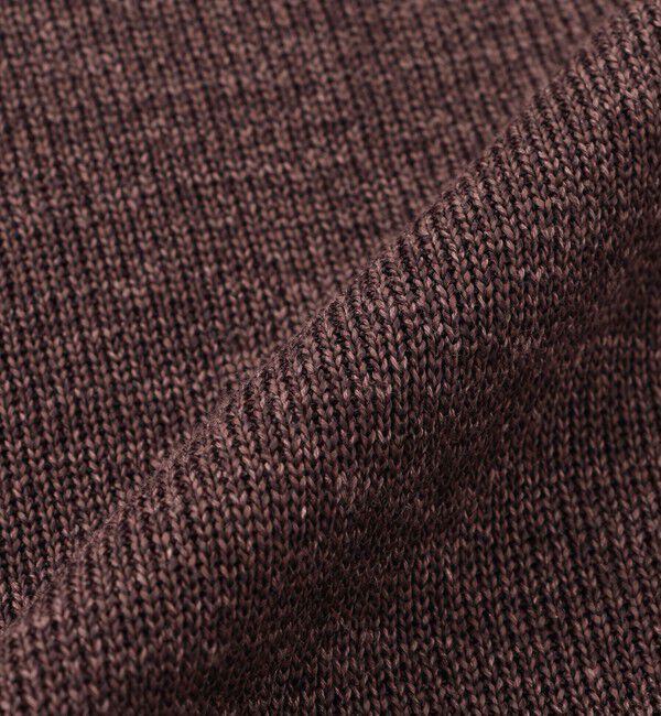 MACKINTOSH PHILOSOPHY「GREY LABEL ペーパーヤーンニットベスト」|ニット・セーター|