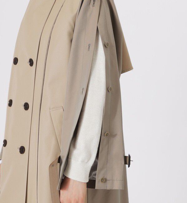  「ブロッキングトレンチコート」|トレンチコート|