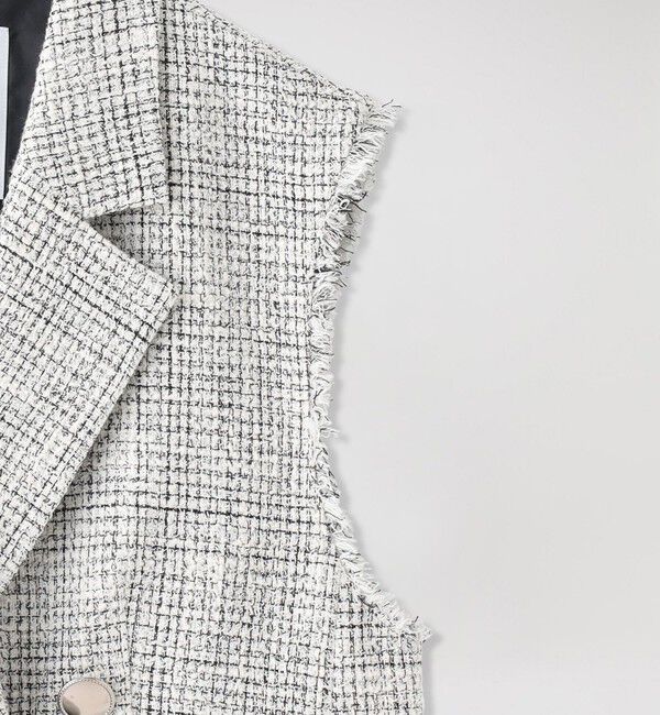  「ツイードジレ」|ベスト・ジレ|