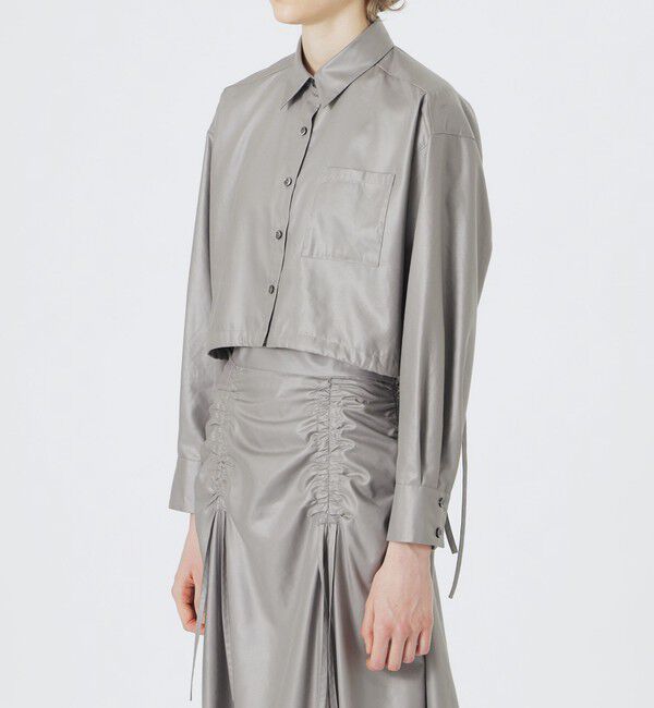  「グロッシークロップドシャツ」|シャツ・ブラウス|