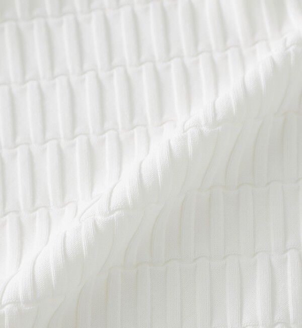  「スカーフコンビカットアウトニット」|Tシャツ・カットソー|