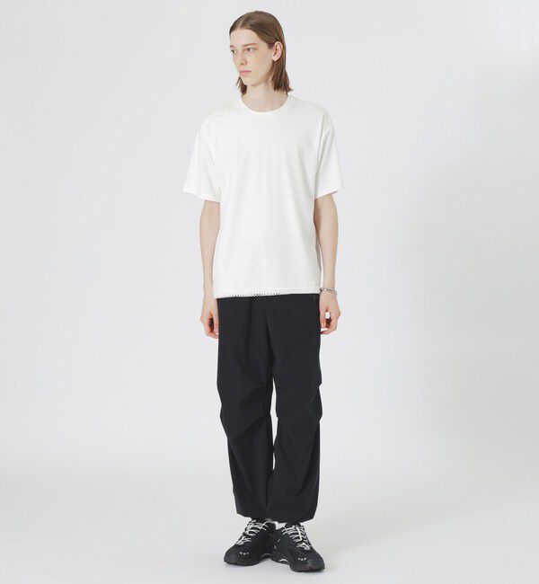  「メッシュレースコンビTシャツ」|Tシャツ・カットソー|